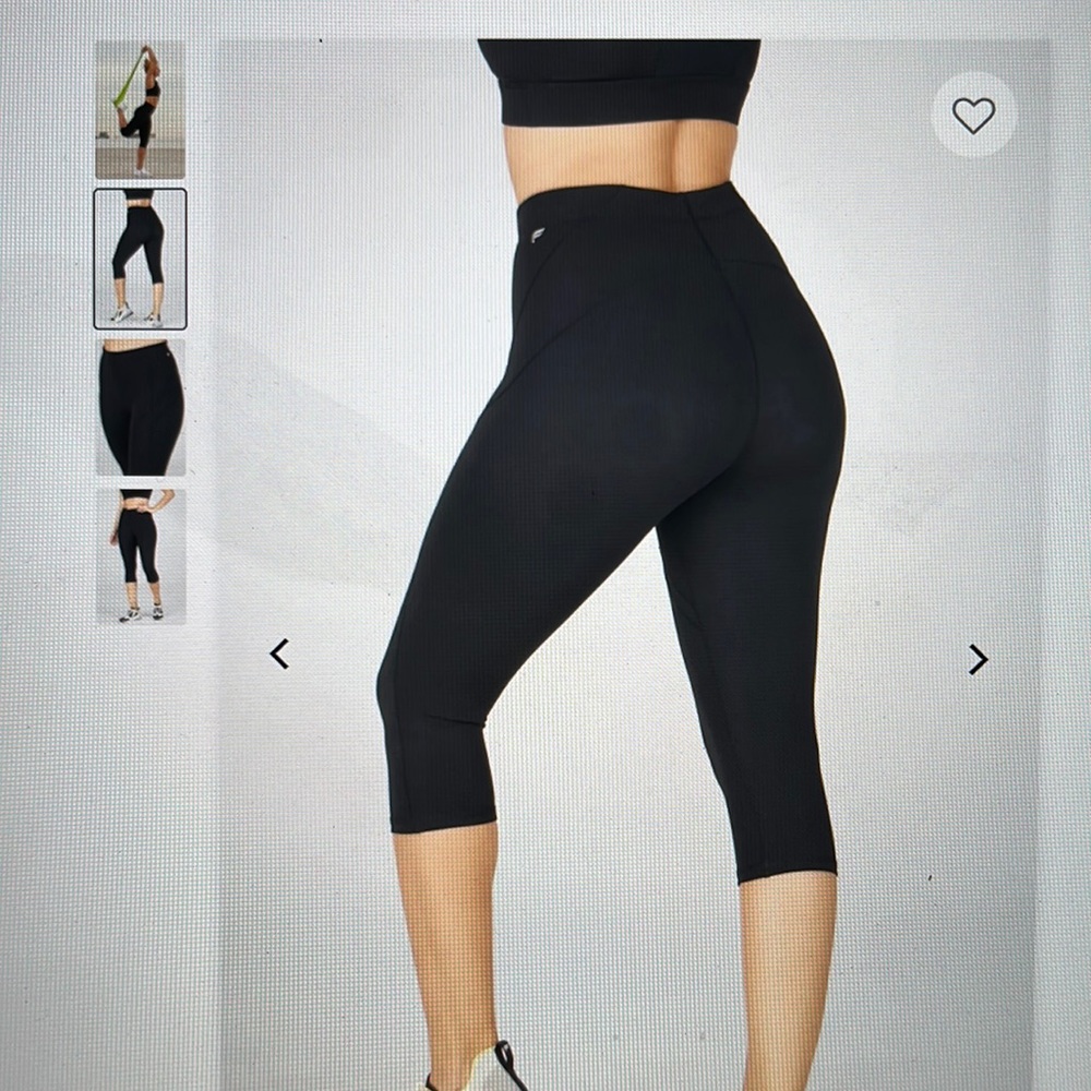 fabletics high waisted pureluxe contour crop